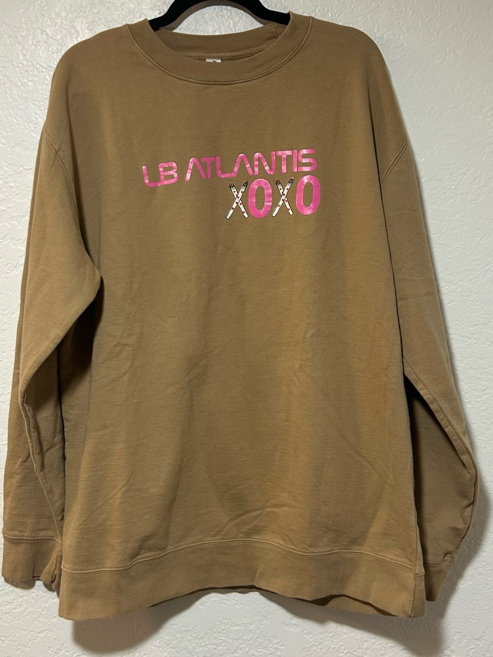 “Cannabe Your Valentine?” Pot Leaf/Joint Stoner Brown Crewneck Sweatshirt